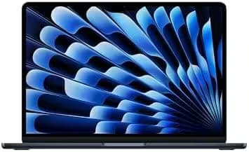 Apple آبل 2025 ماك بوك إير، 13 بوصة، شريحة Apple M4، ذاكرة موحدة 16GB، 256GB - منتصف الليل نسخة2